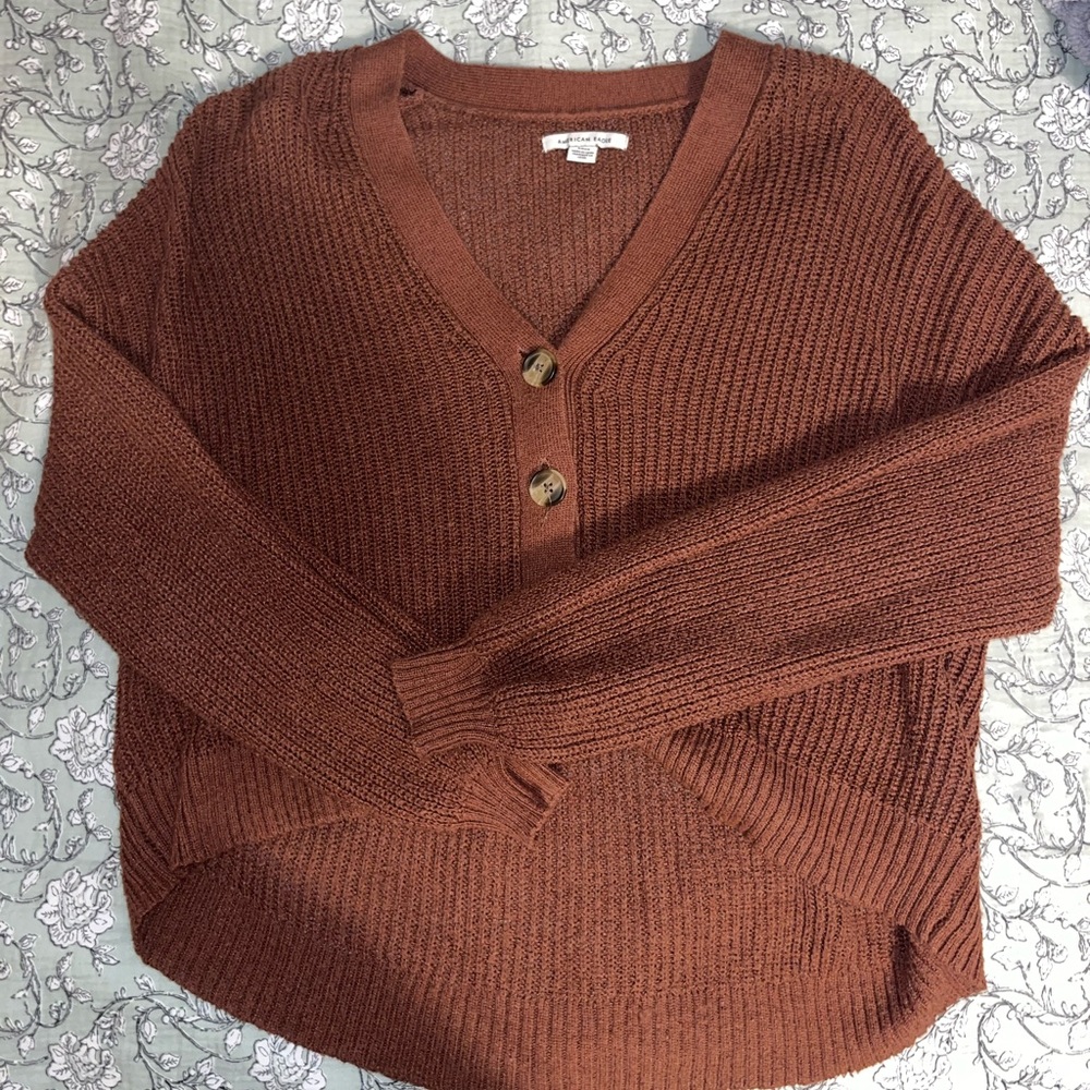 American Eagle Cropped Sweater
